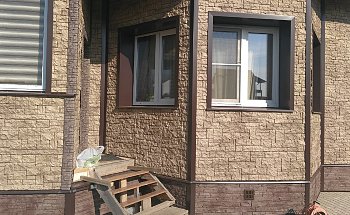 Установка сайдинга на дом