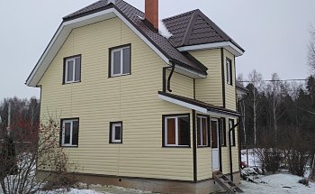 Внешняя отделка сайдингом фото