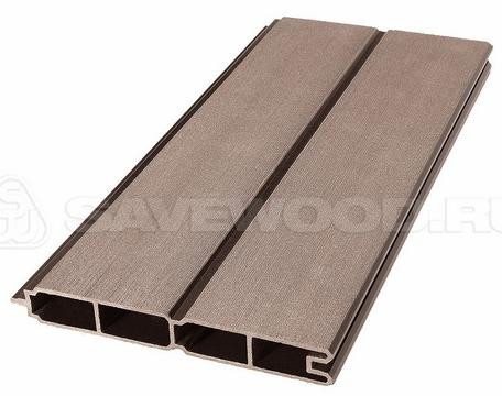 Заборный профиль из ДПК Savewood SW Agger матовый терракот купить в Рыбинске