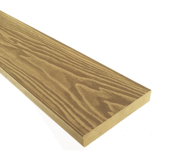 Террасная доска из ДПК Terrapol Смарт 3D Полнотелая без паза Дуб Севилья купить в Рыбинске