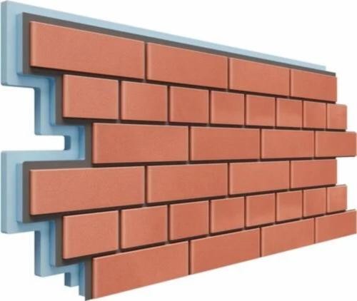 Термопанели Доломит Кирпич 40 мм Красный купить в Рыбинске