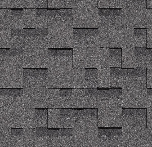 Гибкая черепица Docke, коллекция Тетрис – Серый купить в Рыбинске
