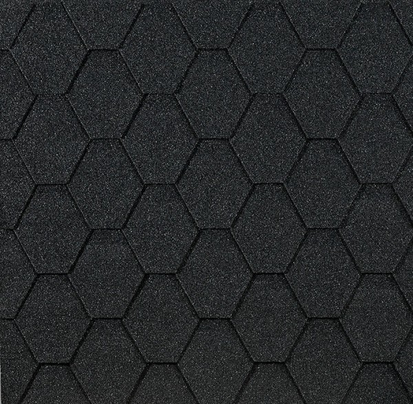 Гибкая черепица EURASIA Docke, Коллекция ШЕСТИГРАННИК Серый купить в Рыбинске