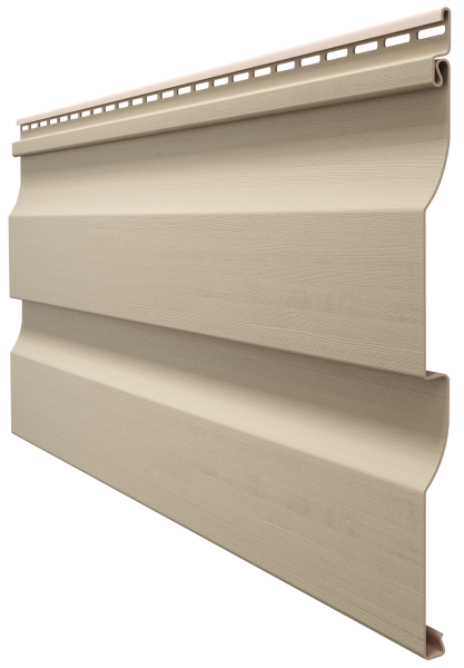 Виниловый сайдинг docke (дёке) - профиль D4,5D, крем-брюле купить в Рыбинске