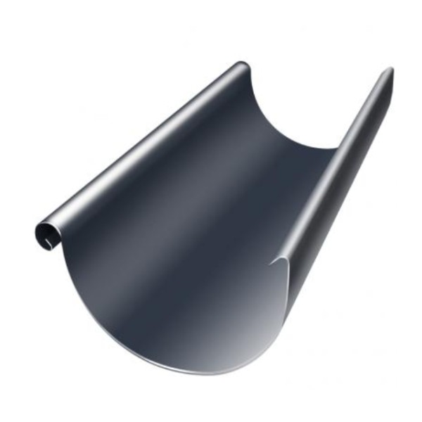 Водосток Grand Line 125x90 – Желоб 3м RAL 7024 купить в Рыбинске