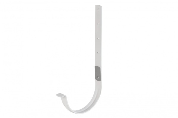 Водосток Альта-Профиль ПВХ – Кронштейн желоба металл (белый) купить в Рыбинске