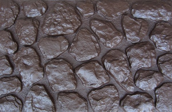 Фасадная панель Аэлит Камень мелкий Коричневый купить в Рыбинске