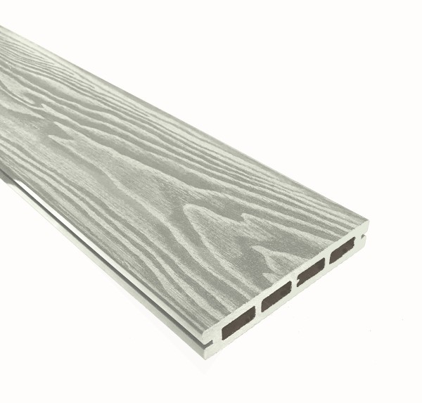 Террасная доска из ДПК Terrapol Смарт 3D Пустотелая с пазом Дуб беленый купить в Рыбинске