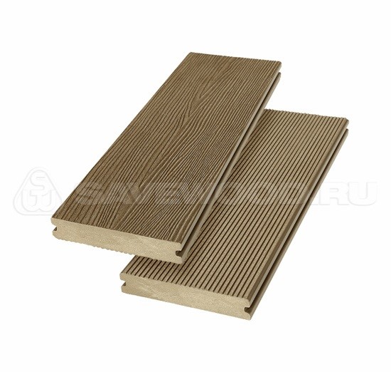 Террасная доска SW Abies (R) - радиальный распил Тик купить в Рыбинске