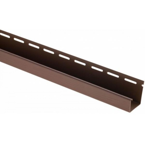 J-профиль Люкс Крашенный, T-15, ВН, Тёмный Орех купить в Рыбинске