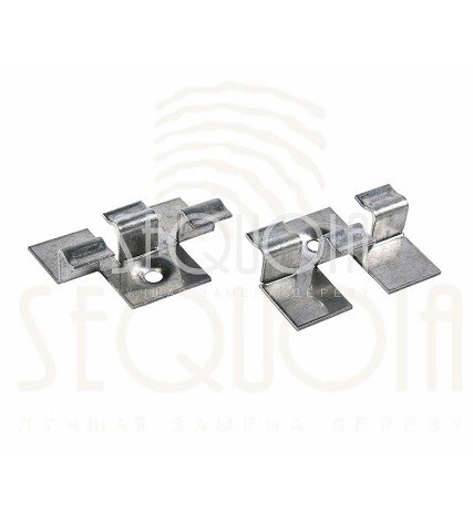 Кляймер рядный для доски террасной SEQUOIA купить в Рыбинске