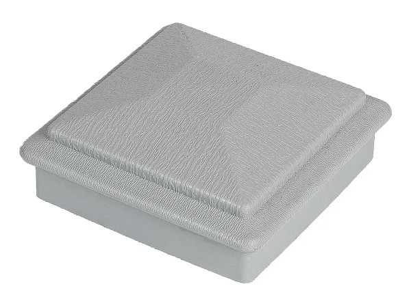 Крышка верхняя ПВХ для столба Deckart 125х125 Серый купить в Рыбинске