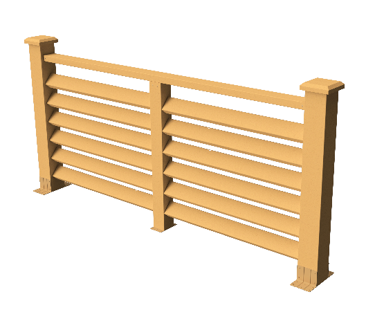 Ограждения декоративное ДПК GRINDERDECO Босфор песчаник купить в Рыбинске