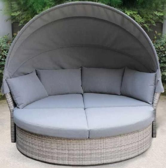 Диван-Трансформер AFINA плетеный из иск. ротанга AFM-325G Grey купить в Рыбинске