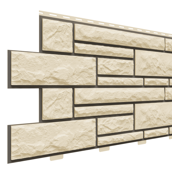 Фасадная панель Доломит, Брусчатка Доломит Бежевый (3м) купить в Рыбинске