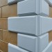 Угол Наружный к Фасадным Термопанелям Доломит Дагестанский Камень 400 мм Белый купить в Рыбинске