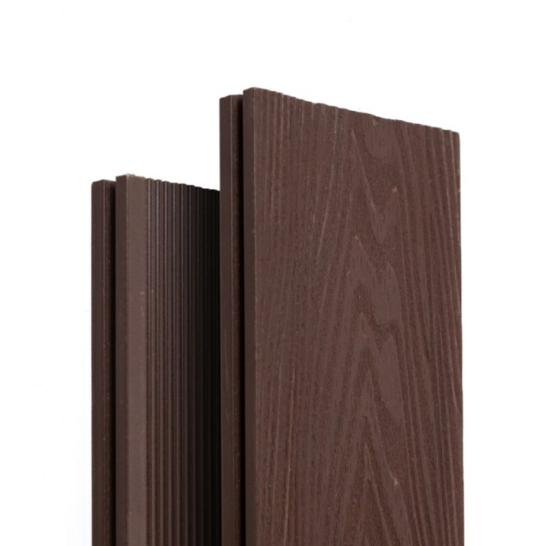 Террасная доска Ecodecking Экстра 3D полнотелая Графит купить в Рыбинске