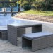 Диван-Трансформер AFINA плетеный из иск. ротанга S330G-W78 Grey купить в Рыбинске