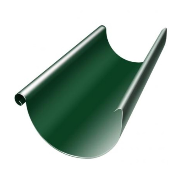 Водосток Grand Line 125x90 – Желоб 3м RAL 6005 купить в Рыбинске