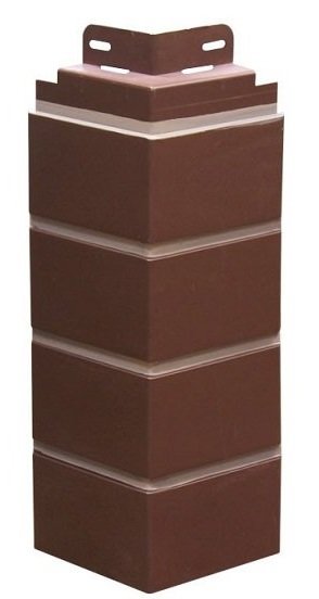 Угол к фасадной панели SteinDorf Кирпич коричневый купить в Рыбинске