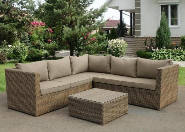 Комплект мебели AFINA плетеной из иск. ротанга YR825B Beige купить в Рыбинске