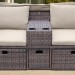 Комплект мебели AFINA плетеной из иск. ротанга AFM-330B Brown купить в Рыбинске