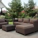 Комплект мебели AFINA плетеной из иск. ротанга YR821A Brown/Beige купить в Рыбинске