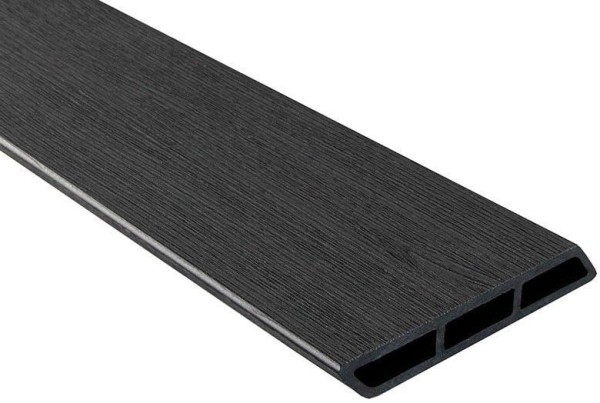 Доска Ромбус 3D ДПК Outdoor STORM BLACK черная купить в Рыбинске