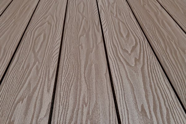 Террасная доска из ДПК Terrapol Смарт 3D Полнотелая с пазом Тик Киото купить в Рыбинске