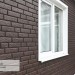 Фасадная панель Ю-Пласт Стоун Хаус Кирпич Коричневый купить в Рыбинске