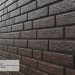 Фасадная панель Ю-Пласт Стоун Хаус Кирпич Коричневый купить в Рыбинске