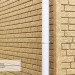 Фасадная панель Ю-Пласт Стоун Хаус Кирпич Песочный купить в Рыбинске