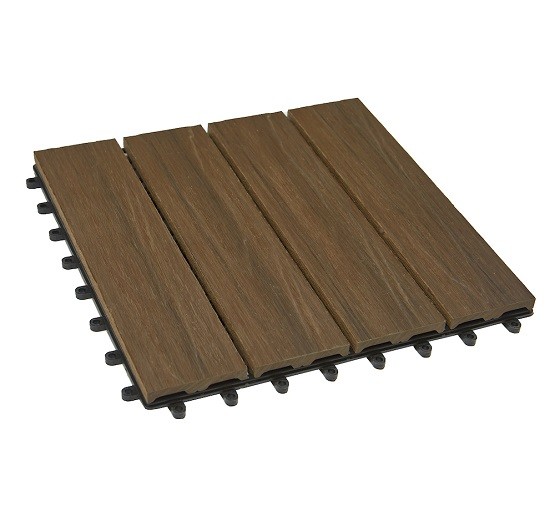 Садовый паркет дпк CM Garden Modern, 300х300 мм, PATINA BROWN (Патина коричневый) купить в Рыбинске