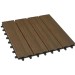 Садовый паркет дпк CM Garden Modern, 300х300 мм, PATINA BROWN (Патина коричневый) купить в Рыбинске