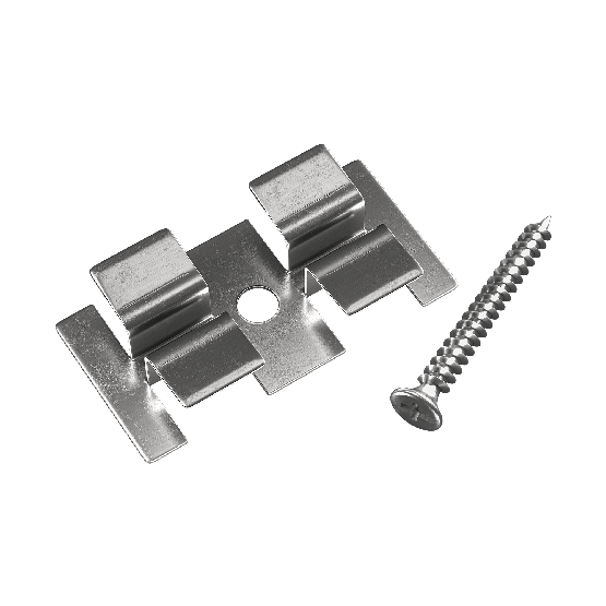 Клипса с саморезом, Grinder шовный монтаж 5 mm купить в Рыбинске