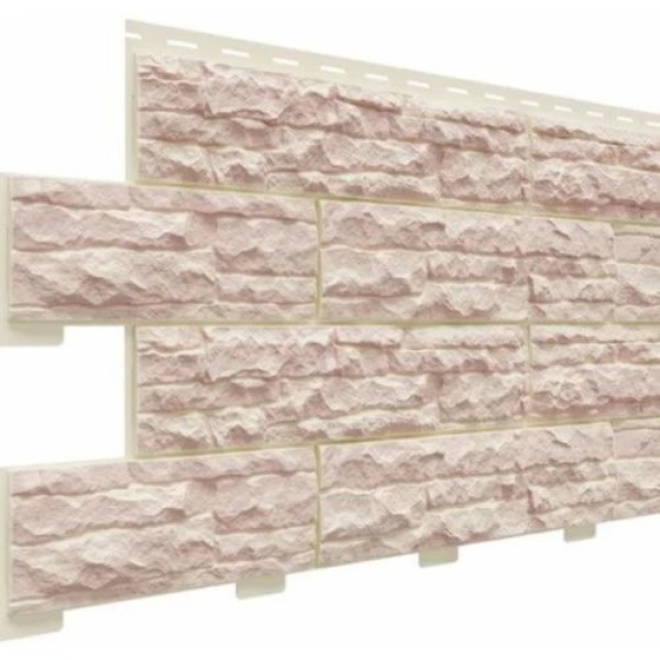 Фасадная панель Доломит Скалистый риф Люкс Жемчуг купить в Рыбинске