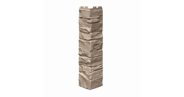Угол наружный VOX Solid Stone Lazio камень светлая глина купить в Рыбинске