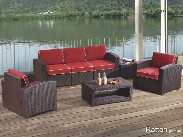 Уличные диваны и кресла коллекции Rattan Premium 5  купить в Рыбинске
