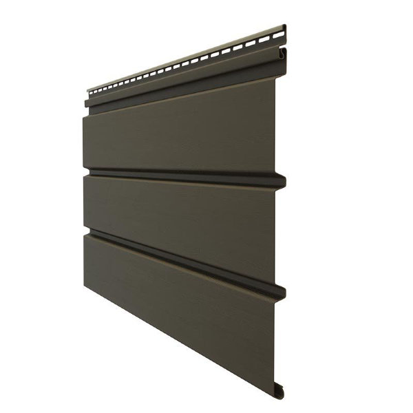 Софит сплошной коричневый без перфорации купить в Рыбинске