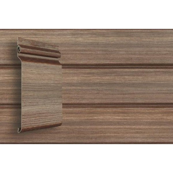 Виниловый сайдинг Grand Line Natural-Брус Tundra - Кедр купить в Рыбинске