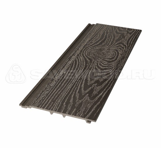 Сайдинг из дпк savewood sw-cedrus тангенциальный распил темно-коричневый купить в Рыбинске
