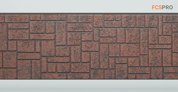 Фиброцементные панели FCS Simple АА5 (под камень) купить в Рыбинске