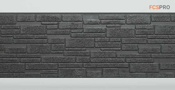 Фиброцементные панели FCS Simple АА1 (под камень) купить в Рыбинске