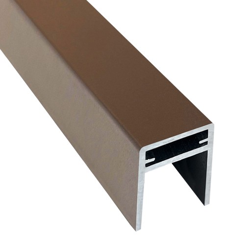 П-профиль Алюминиевый EasyDecking 35x25 Венге купить в Рыбинске