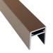 П-профиль Алюминиевый EasyDecking 35x25 Венге купить в Рыбинске