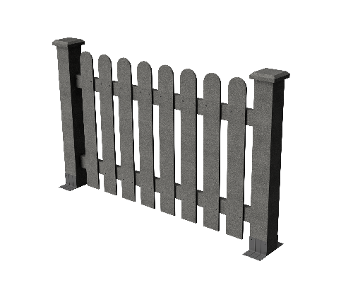 Ограждения декоративное ДПК GRINDERDECO  Сежурне серый базальт купить в Рыбинске