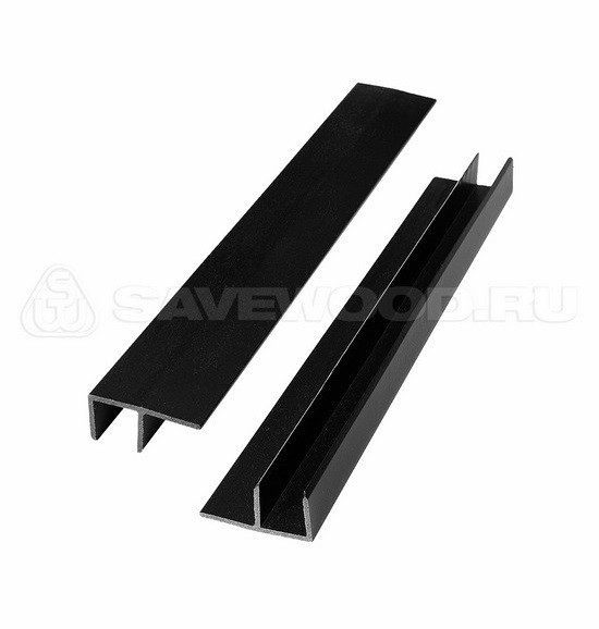 F-профиль ДПК Savewood – Чёрный купить в Рыбинске