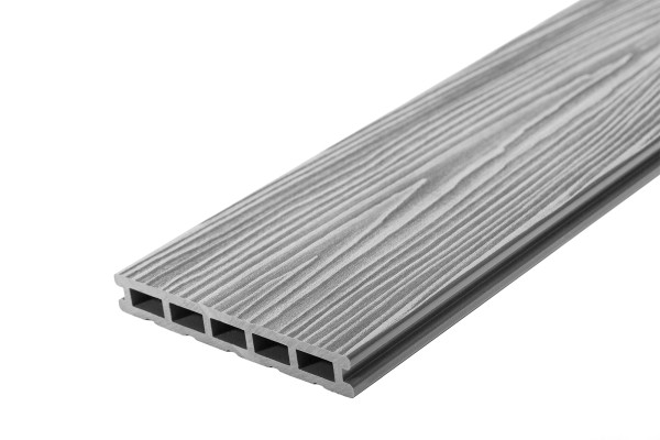 Террасная доска из ДПК RusDecking Unodeck Mogano - Серый купить в Рыбинске
