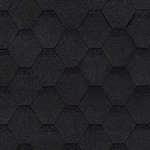 Гибкая черепица Shinglas, коллекция Оптима – Чёрный купить в Рыбинске
