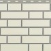 Фасадная панель Альта-Профиль, Кирпич Клинкерный, Белый купить в Рыбинске